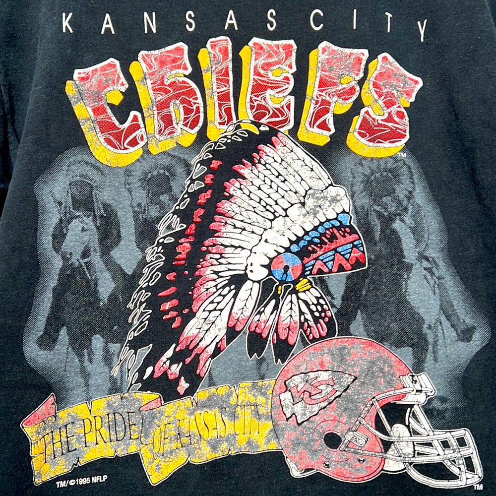 vintage 1995 Chiefs shirt
